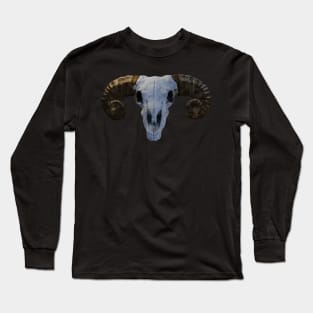 Ram SKull Long Sleeve T-Shirt